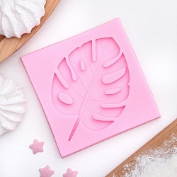 Молд силиконовый "Тропический лист" 6,5 см*6,5 см*0,5 см